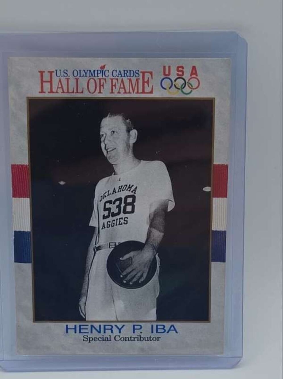 1991 Impel U.S. Olympic Hall of Fame #74 Henry P. Iba Card